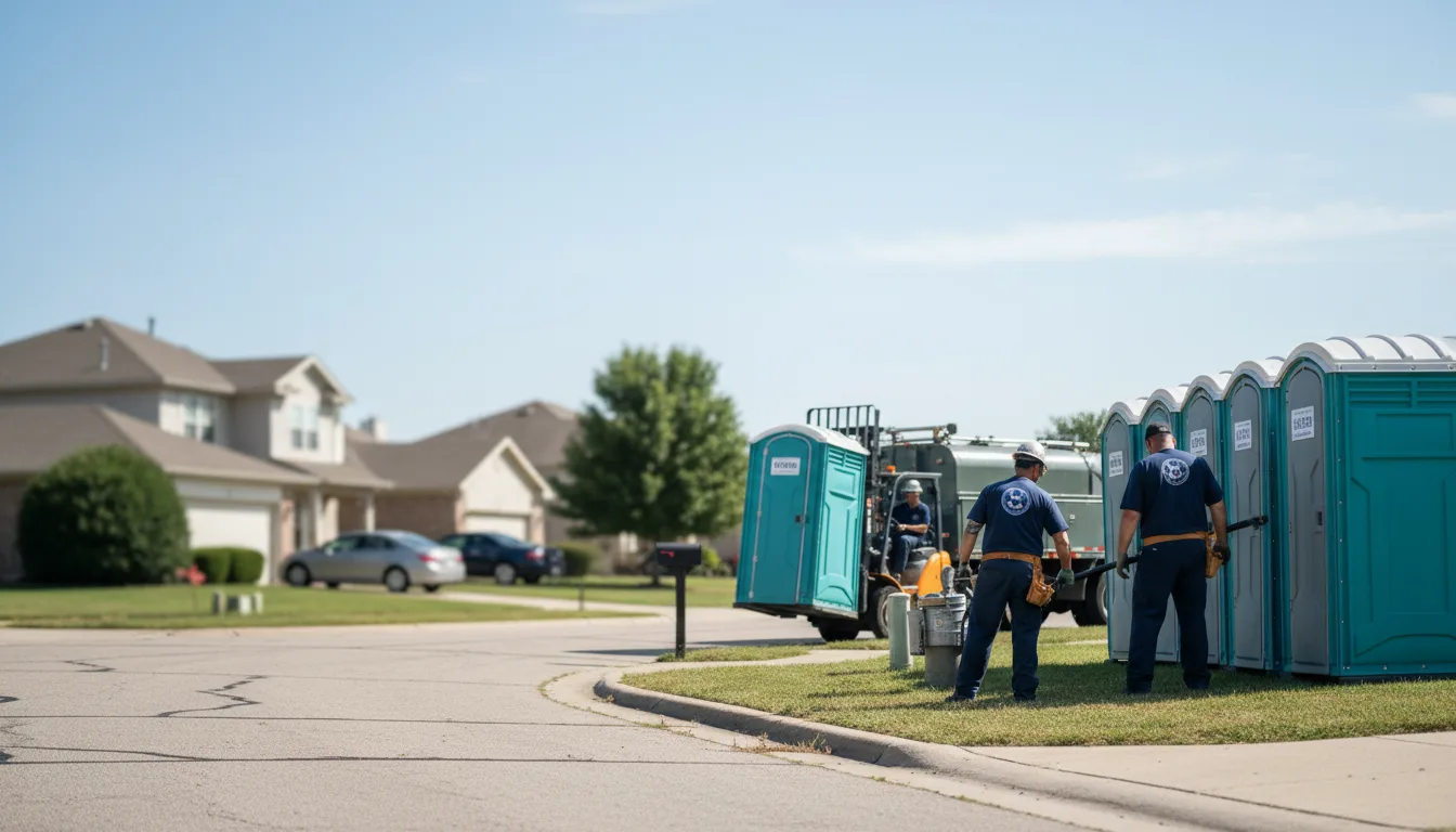 Porta Potty Rental in Tuscola, IL near me